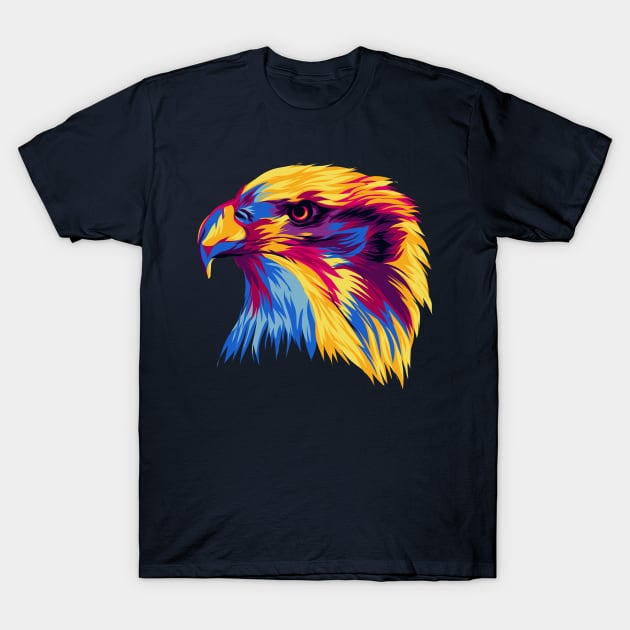 Eagle illustration T-Shirt by godansz